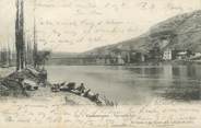 12 Aveyron .CPA FRANCE 12  "Capdenac-Gare, Vue sur le lot"