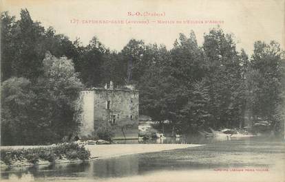 .CPA FRANCE 12  "Capdenac-Gare, Moulin de l'écluse d'Assier"