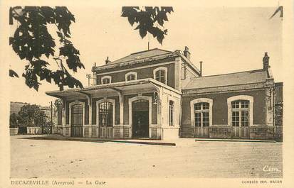 .CPA FRANCE 12 "Décazeville, La gare  "