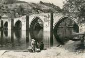 12 Aveyron .CPSM FRANCE 12 "'Entraygues, Pont gothique sur la Truyère"