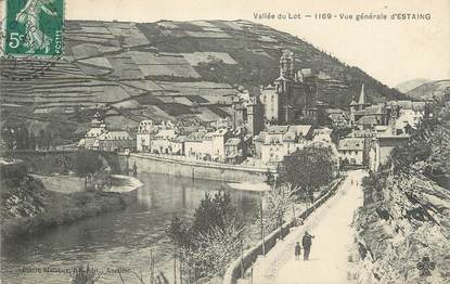 .CPA FRANCE 12 "'Estaing, Vue générale"