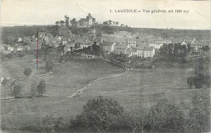 .CPA FRANCE 12 "Laguiole, Vue générale"