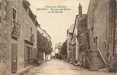 .CPA FRANCE 12 "Laissac, Avenue de Palma et St Geniès"