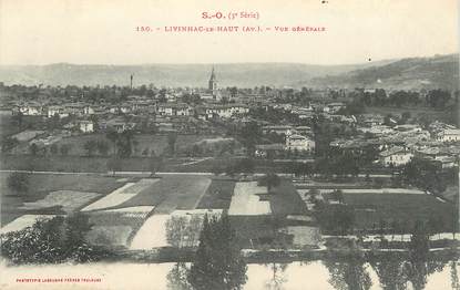 .CPA FRANCE 12 "Livinhac le Haut, Vue générale"