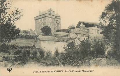 .CPA FRANCE 12 "Montrozier, Le château"