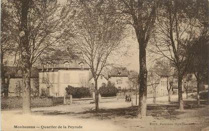 .CPA FRANCE 12 "Montbazens, Quartier de la Peyrade"