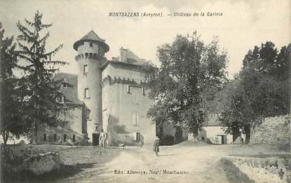 .CPA FRANCE 12 "Montbazens, Château de la Garinie"