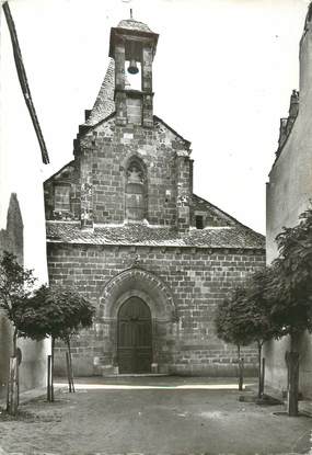 .CPSM  FRANCE 12 "Mur de Barrez, Eglise gothique"