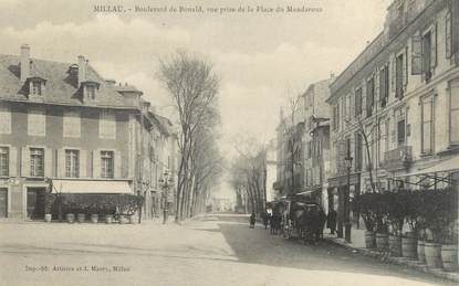 .CPA  FRANCE 12 "Millau, Boulevard de Bonald"