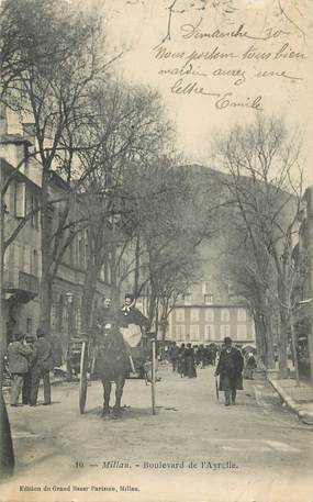 .CPA  FRANCE 12 "Millau, Boulevard de l'Ayrelle"