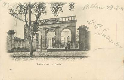 .CPA  FRANCE 12 "Millau, Le Lavoir"