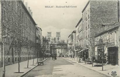 .CPA  FRANCE 12 "Millau, Boulevard Sadi Carnot"