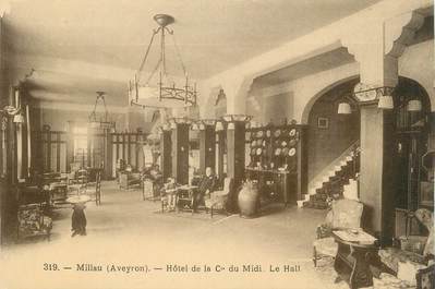 .CPA  FRANCE 12 "Millau, Hôtel de la Compagnie du  Midi"