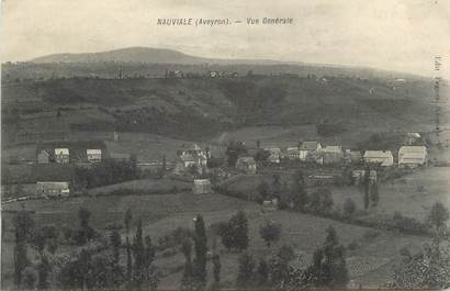 .CPA  FRANCE 12 "Nauviale, Vue générale"