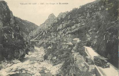 .CPA FRANCE 12 "Rocous, Les gorges"