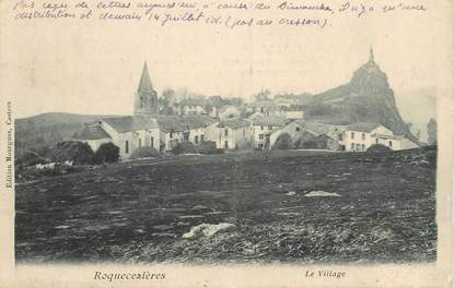 .CPA FRANCE 12 "Roquecezières, Le village"