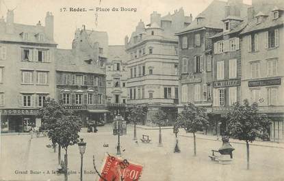 .CPA FRANCE 12 "  Rodez, Place du bourg"