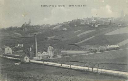 .CPA FRANCE 12 "  Rodez, Usine St Félix"