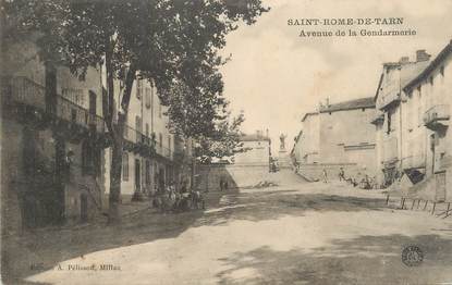 .CPA FRANCE 12 "  St Rome de Tarn, Avenue de la Gendarmerie"