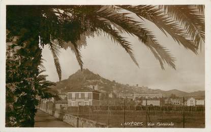 CPA  FRANCE 83 "Hyères, vue générale "