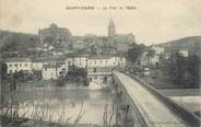 12 Aveyron .CPA FRANCE 12 "  St Izaire, Le pont et l'égise"