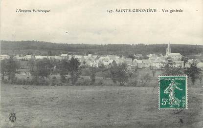 .CPA FRANCE 12 "  St Geneviève, Vue générale"