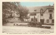 12 Aveyron .CPA FRANCE 12 "  St Cyprien Vallon, La Mairie et le monument aux morts"