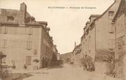 12 Aveyron .CPA FRANCE 12 "  St Cyprien, Avenue de Conques"