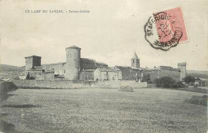 .CPA FRANCE 12 "  Ste Eulalie de Cernon, Le camp du Larzac"