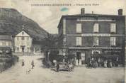 12 Aveyron .CPA FRANCE 12 "  Tournemire-Roquefort, Place de la gare"