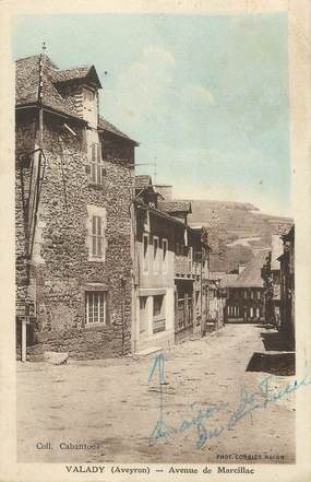 .CPA  FRANCE 12 "Valady, Avenue de Marcillac"