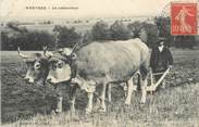 12 Aveyron .CPA FRANCE 12 " Le laboureur" / FOLKLORE