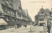 14 Calvado .CPA FRANCE 14 "Deauville, Rue de l'écluse"