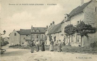 CPA FRANCE 77  "Favières, env. de La Ferté sous Jouarre"