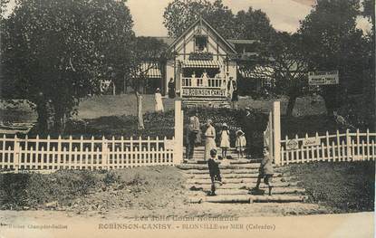 .CPA  FRANCE 14  "Blonville sur Mer, Robinson-Canisy "