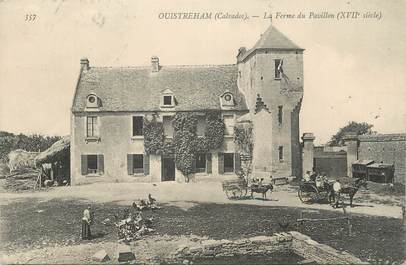 .CPA  FRANCE 14  "Ouistreham, La ferme du pavillon"