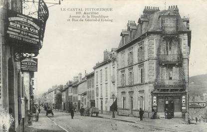 .CPA  FRANCE 15 "Aurillac, Avenue de la République"