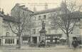 .CPA  FRANCE 15 "Aurillac, Statue du Droit de l'Homme, Place de la Grande Fontaine"