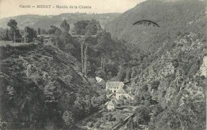 .CPA FRANCE 15  "Menet, Moulin de la Clidelle"