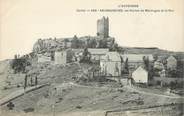 15 Cantal .CPA FRANCE 15   "Neussargues, Les ruines de Merdogne et le Roc"