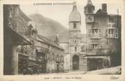 15 Cantal .CPA FRANCE 15   "Murat, Place de l'église"