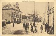15 Cantal .CPA FRANCE 15   "Marcenat, Mairie et avenue principale en hiver"