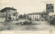 15 Cantal .CPA FRANCE 15   "Ruines, Place Gambetta"