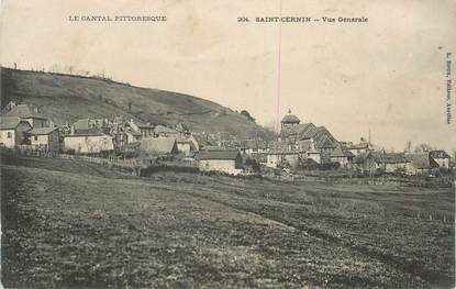 .CPA FRANCE 15   " St Cernin, Vue générale"