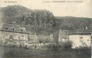15 Cantal .CPA FRANCE 15   " St Chamant, Rochers de Montauban"