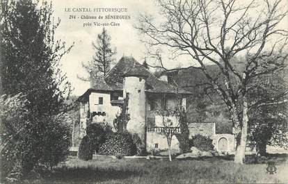 .CPA FRANCE 15   " Sénergues, Le château"