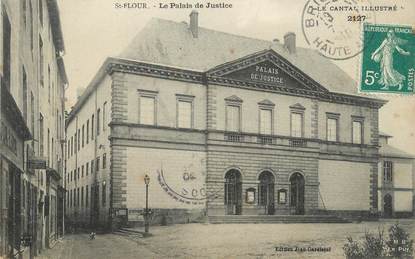 .CPA FRANCE 15   " St Flour, Le Palais de Justice"