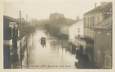 CPA FRANCE 92 "Rueil, inondations 1910, quartier de la gare"