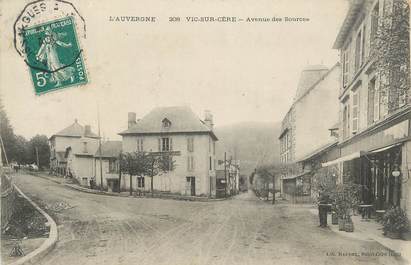 .CPA FRANCE 15   "Vic Sur Cère, Avenue des Sources"