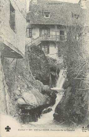 .CPA FRANCE 15   "Vic Sur Cère, Cascade de la Conche"